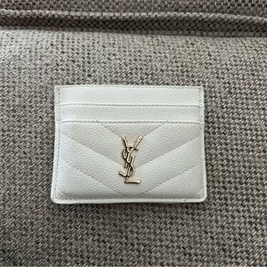 White Card Wallet